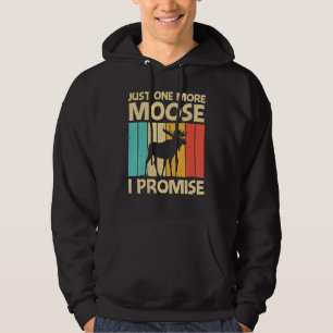 Cool Moose For Men Women Moose Alaska Moose Elk Hu Hoodie