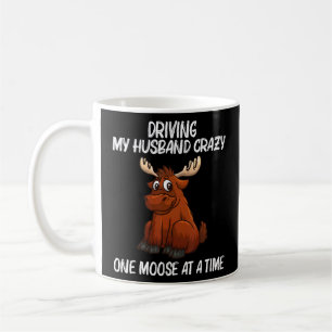 Cool Moose For Women Girls Deer Alaska Moose Rein Coffee Mug