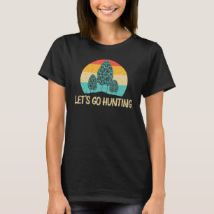 Cool Morel Mushroom For Men Women Hunting Foraging T-Shirt