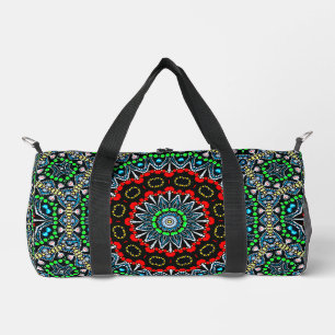 Cool Moroccan Themed Mandala Pattern Duffle Bag