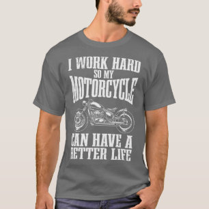 Cool Motorcycle Design For Men Women Motorcycle Lo T-Shirt
