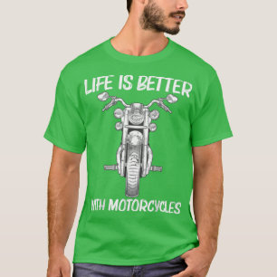 Cool Motorcycle Design For Men Women Road Ride Mot T-Shirt