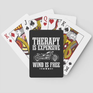 Cool Motorcycle For Men Women Motorcycle Lovers Bi Playing Cards