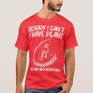 Cool Mountain Bike For Men Women Mountain Biking M T-Shirt