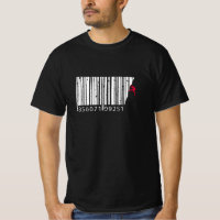 Cool Mountain Climber Man Barcode