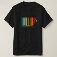 Cool Mountain Climber Man Colourful Barcode
