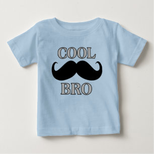 Cool Moustache Bro Baby T-Shirt