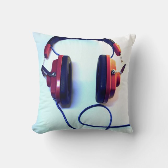 Cool Mr. Dj Headphones Cushion (Front)