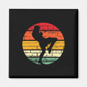 Cool Muay Thai Gift Martial Arts Instructor, Kickb Magnet