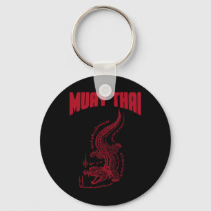 Cool Muay Thai Kickboxing For Men Key Ring