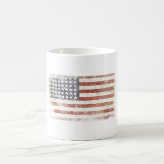 Cool Mug with Distressed USA Flag