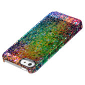 Cool Multicolor Retro Glitter & Sparkles Pattern 2 Uncommon iPhone Case (Top)