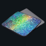 Cool Multicolor Retro Glitter & Sparkles Pattern Laptop Sleeve<br><div class="desc">Coll multicolor retro glitter and sparkles pattern.</div>