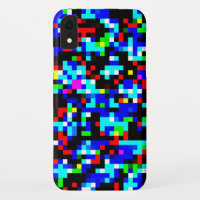 COOL Multicolor Square Lined Pattern