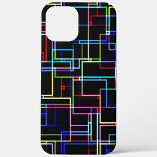 COOL Multicolored Striped Pattern  iPhone 12 Pro Max Case