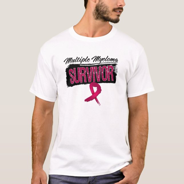 Cool Multiple Myeloma Survivor T-Shirt (Front)