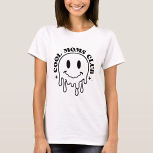Cool Mum Club Fun and Stylish Design T-Shirt
