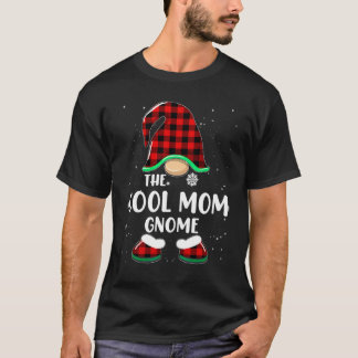 Cool Mum Gnome Buffalo Plaid Matching Family Chris T-Shirt