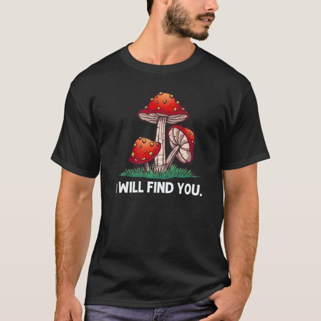 Cool Mushroom For Men Women Morel Mushroom Mycolog T-Shirt (Front)