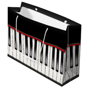 Cool Music lovers party piano bag