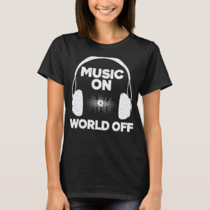 Cool Music Producer For Men Women Music Artist DJ  T-Shirt