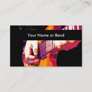 Cool Music Theme Business Card