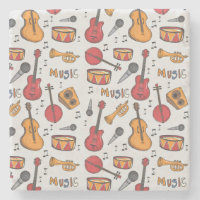 Cool Music Themed Banjo Drums Guitar Violin More