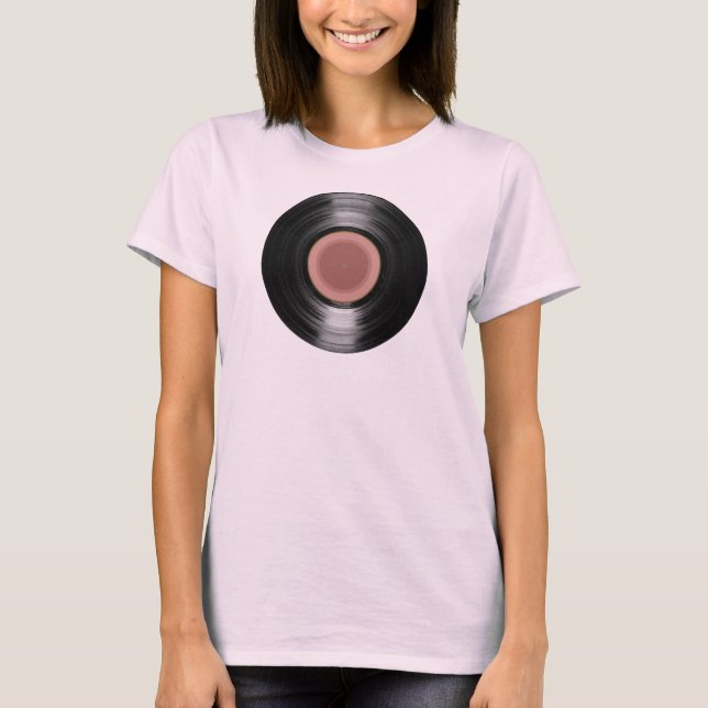 cool music vinyl record T-Shirt (Front)