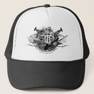 Cool Musical Instruments Trucker Hat