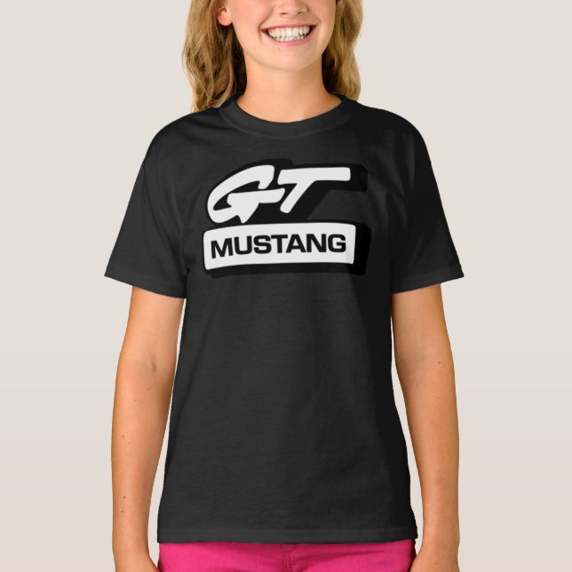 Cool Mustang GT Logo  Classic T-Shirt (Front)