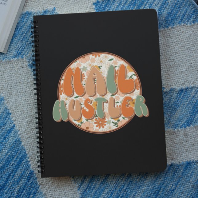 Cool Nail Hustler Nail Salon Floral Notebook (Cool Nail Hustler Nail Salon Floral Notebook)
