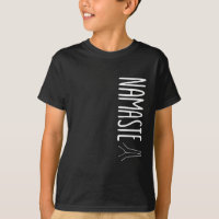Cool namaste white text black