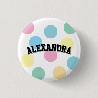Cool Name Template 3 Cm Round Badge