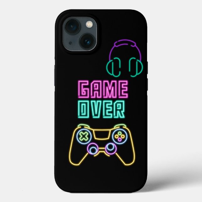 Cool Neon video game, Case-Mate iPhone Case (Back)