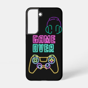 Cool Neon video game Samsung Galaxy Case