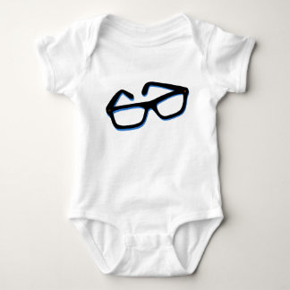 Cool Nerd Glasses Baby Bodysuit