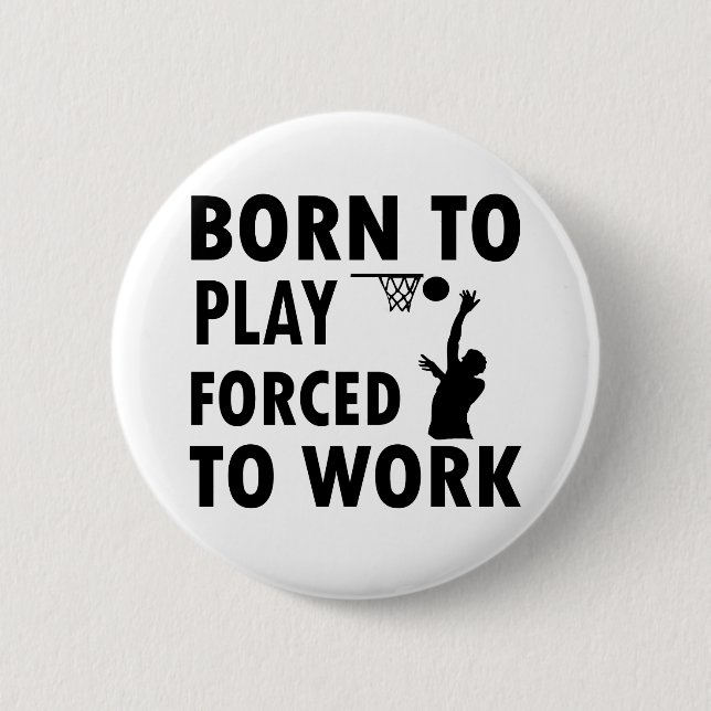Cool Netball Designs 6 Cm Round Badge (Front)