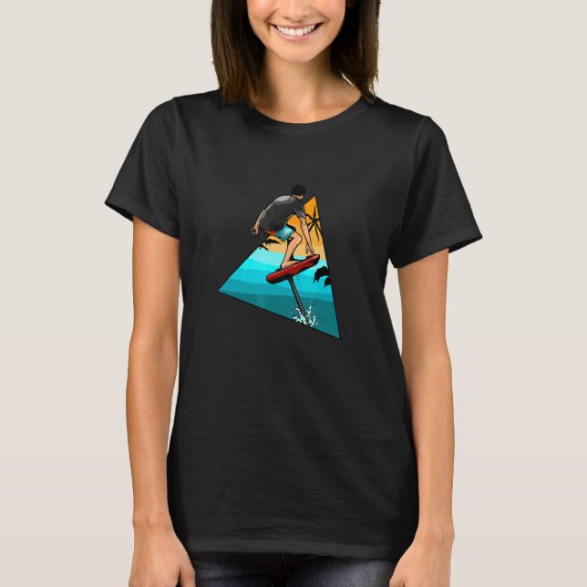 Cool New Hydrofoil Surfer T-Shirt (Front)