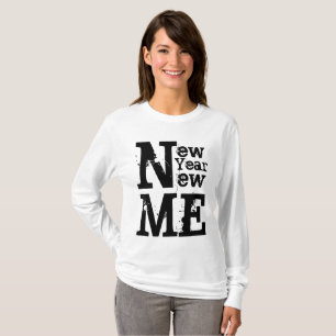 Cool New Years Resolution Motivational  T-Shirt