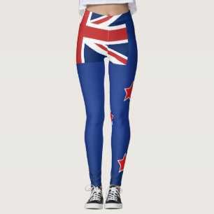 Cool New Zealand Flag Fashion Leggings