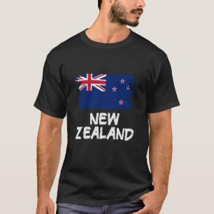 Cool New Zealand Flag T-Shirt