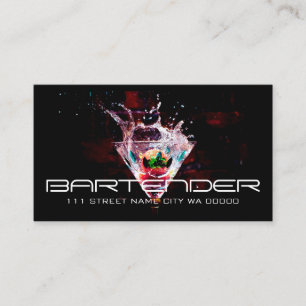 Cool Night Club Dancing Bar Nightlife Business Bus Card
