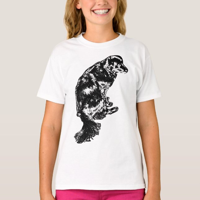 Cool-Night Stroll — Retriever T-Shirt (Front)