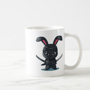 Cool Ninja Bunny Costume For Funny Samurai Easter  Coffee Mug
