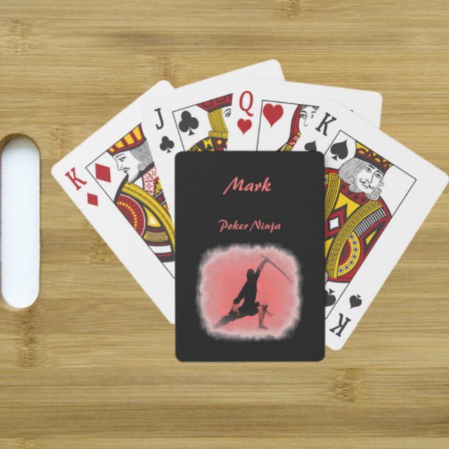 Cool Ninja Warrior Playing Cards (Creator Uploaded)