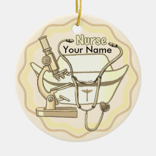 Cool Nurse Ceramic Tree Decoration