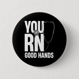 Cool Nurse For Men Women Emergency Nursing Registe 6 Cm Round Badge