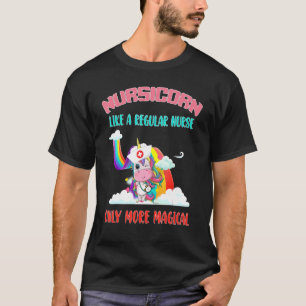 Cool Nurse For Men Women Unicorn Medical Nurses RN T-Shirt