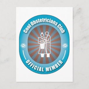 Cool Obstetricians Club Postcard