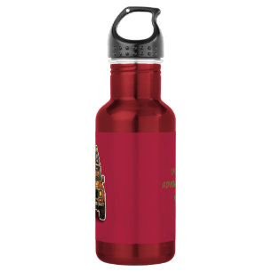 Cool Off-Road Capybara Camping Custom 532 Ml Water Bottle